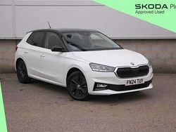 Moon white metallic black magic pearl effect Used 2024 Skoda Fabia Colour Edition Hatchback | £14,995 (Fair price)