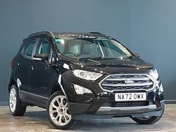 Black Used 2022 Ford Ecosport Titanium SUV | £13,498 (Fair price)