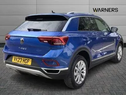 Blue Used 2023 VW T-Roc Style SUV | £23,995 (Fair price)