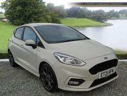 White Used 2021 Ford Fiesta ST-Line Hatchback | £12,000 (Good price)