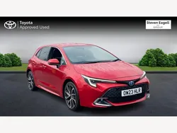 Red Used 2023 Toyota Corolla Hatchback | £24,237 (Expensive)