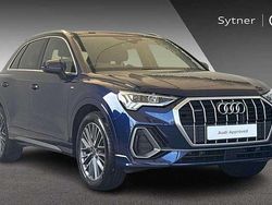 Blue Used 2022 Audi Q3 S-Line SUV | £30,750 (Fair price)