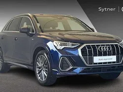 Blue Used 2022 Audi Q3 S-Line SUV | £30,750 (Fair price)