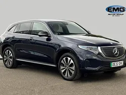 Blue Used 2022 Mercedes EQC400 SUV | £22,395 (Super price)