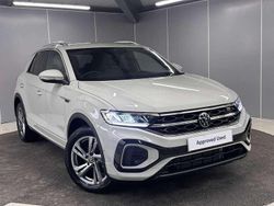 Grey Used 2025 VW T-Roc R-line SUV | £29,895 (Expensive)