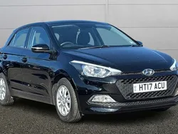 Black Used 2017 Hyundai i20 SE Hatchback | £7,750 (Fair price)