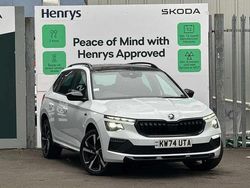 Moon white metallic Used 2025 Skoda Kamiq Monte Carlo SUV | £22,995 (A bit pricey)