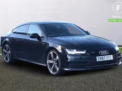 Black Used 2017 Audi A7 Black Edition Hatchback | £18,499 (Good price)