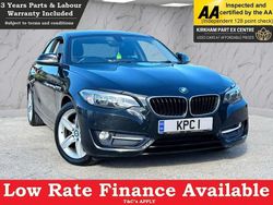 Black Used 2015 BMW 218 Sport Line Coupe | £7,495 (Fair price)