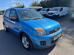 Blue Used 2009 Ford Fusion Zetec Hatchback | £1,599 (Fair price)