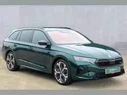 Green Used 2025 Skoda Octavia vRS Estate | £37,750