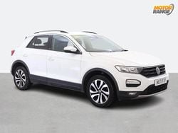 White Used 2021 VW T-Roc Active SUV | £16,195 (Fair price)