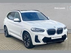 White Used 2021 BMW iX3 M Sport SUV | £24,555 (Fair price)