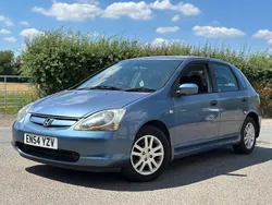 Blue Used 2005 Honda Civic SE Hatchback | £1,595 (Fair price)