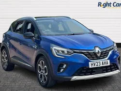 Blue/black Used 2023 Renault Captur Techno SUV | £16,999 (Fair price)