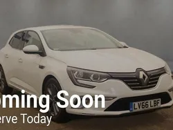 White Used 2016 Renault Mégane GT Line GT-Line Hatchback | £8,615 (Fair price)