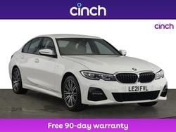 White Used 2021 BMW 330e M Sport Sedan | £19,949 (Fair price)