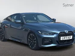 Blue Used 2021 BMW 420 M Sport Coupe | £27,500 (Expensive)