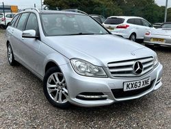 Silver Used 2014 Mercedes C180 Executive Estate | £7,495 (Fair price)