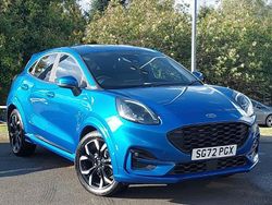 Blue Used 2022 Ford Puma ST-Line X Hatchback | £14,698 (Fair price)