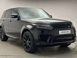 Black Used 2021 Land Rover Range Rover Sport S SUV | £48,650 (A bit pricey)