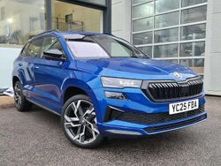 Blue Used 2025 Skoda Karoq SportLine SUV | £27,342 (Good price)