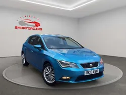 Blue Used 2015 Seat Leon SE Hatchback | £6,000 (Fair price)