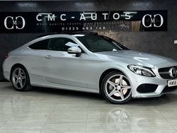 Silver Used 2016 Mercedes C250 AMG line Coupe | £13,990 (Expensive)