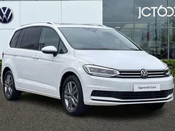 White New 2025 VW Touran Match MPV | £37,061