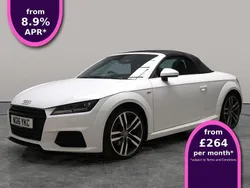 White Used 2016 Audi TT Roadster S-Line Cabriolet | £14,825 (Fair price)