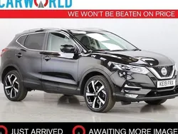 Black Used 2019 Nissan Qashqai Tekna SUV | £11,990 (Good price)