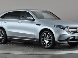 Silver Used 2022 Mercedes EQC400 AMG line SUV | £27,498 (Fair price)