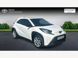 White Used 2023 Toyota Aygo PURE Hatchback | £11,746 (Fair price)