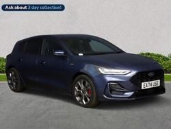 Blue Used 2025 Ford Focus ST-Line Hatchback | £21,454 (Fair price)