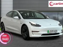 White Used 2020 Tesla Model 3 Long Range Sedan | £14,084 (Good price)