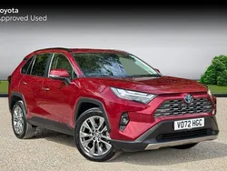 Red Used 2022 Toyota RAV4 Hybrid SUV | £31,490 (Fair price)
