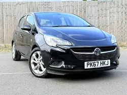Black Used 2017 Vauxhall Corsa SRi Hatchback | £6,495 (Fair price)