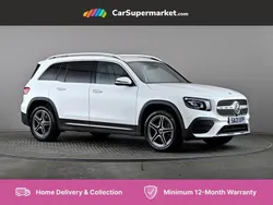 White Used 2021 Mercedes GLB200 AMG Line Premium SUV | £24,347 (Fair price)