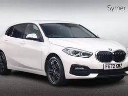 White Used 2022 BMW 118 Sport Line Hatchback | £18,500 (Good price)