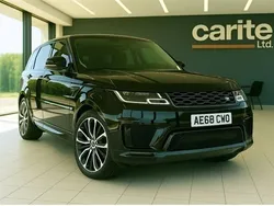 Black Used 2018 Land Rover Range Rover Sport HSE SUV | £28,995 (A bit pricey)