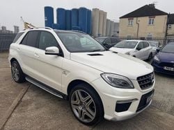 White Used 2014 Mercedes ML63 AMG AMG SUV | £19,995