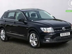 Black Used 2020 VW Tiguan Match SUV | £19,699 (Good price)