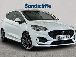 White Used 2021 Ford Fiesta ST-Line Hatchback | £13,426 (Fair price)