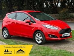 Red Used 2014 Ford Fiesta Zetec Hatchback | £3,995 (Good price)