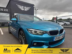 Blue Used 2018 BMW 420 M Sport Coupe | £13,925 (Fair price)