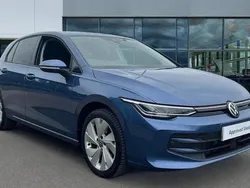 Anemone blue Used 2024 VW Golf VIII Match Hatchback | £21,548 (Fair price)