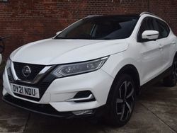 White Used 2021 Nissan Qashqai N-Motion SUV | £9,999 (Good price)