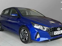 Blue Used 2022 Hyundai i20 SE Hatchback | £14,007 (Fair price)