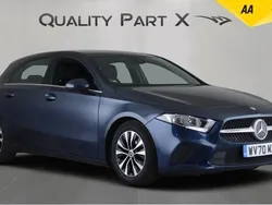Blue Used 2020 Mercedes A180 SE Hatchback | £15,500 (Good price)