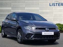 Smokey grey Used 2022 VW Polo R-line Hatchback | £19,490 (A bit pricey)